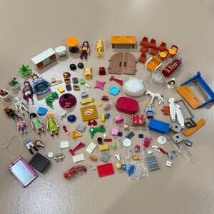 Playmobil Princess Skeleton Prince Horses Furniture People Misc Parts Lot